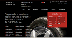 Desktop Screenshot of gibsonwheel-tire.com